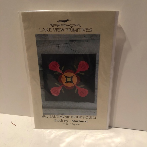 Twelve LAKE VIEW PRIMATIVES quilt patterns. All intact and ready for you to use - Picture 5 of 14